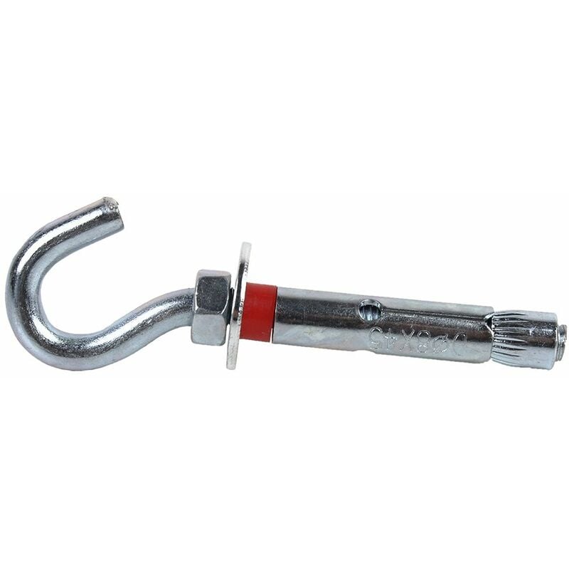 Anclaje Metalico con Gancho Medida:8/11 x 60 Diametro Taladro:11 mm Caja de 100 unidades
Anclaje Metalico con Gancho Medida:8/11 x 60 Diametro Taladro:11 mm Caja de 100 unidades