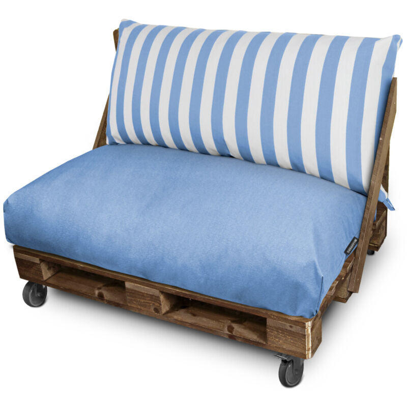 Cojín para Palets Toldotex Azul Cielo Asiento y/o Respaldo (liso): 120x60x20 Azul Cielo
Cojín para Palets Toldotex Azul Cielo Asiento y/o Respaldo (liso): 120x60x20 Azul Cielo