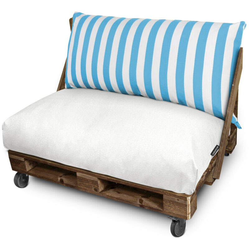 Happers - Cojín para Palets Toldotex Turquesa Respaldo Esquina (rayado): 65x45x20 Turquesa
Happers - Cojín para Palets Toldotex Turquesa Respaldo Esquina (rayado): 65x45x20 Turquesa