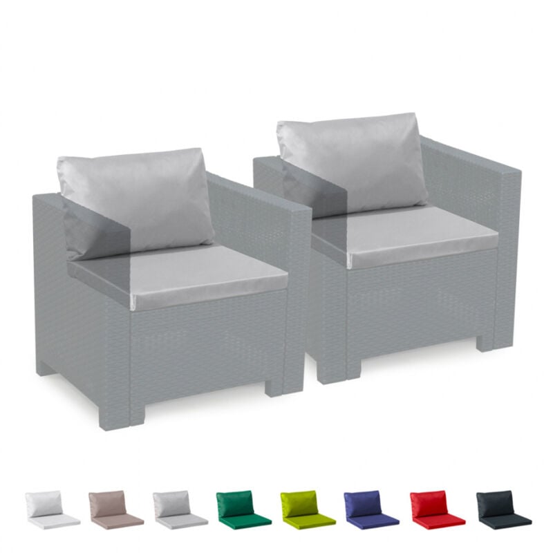 Cojines de repuesto Salón Ratán Impermeables Bica Conjuntos 2 Plazas | Gris - Grand Soleil
Cojines de repuesto Salón Ratán Impermeables Bica Conjuntos 2 Plazas | Gris - Grand Soleil