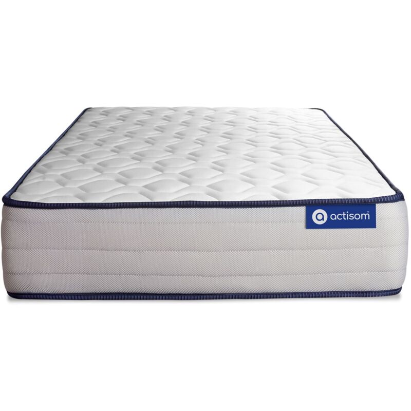 Colchón Actiflex form 105x200cm, Grosor: 22 cm, Muelles ensacados y espuma viscoelástica, Firme, 3 zonas de confort
Colchón Actiflex form 105x200cm, Grosor: 22 cm, Muelles ensacados y espuma viscoelástica, Firme, 3 zonas de confort