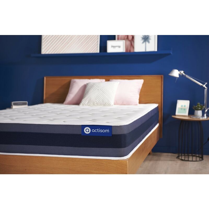 Colchón Actiflex morpho 80x200cm, Grosor: 24 cm, Muelles ensacados y espuma viscoelástica, Equilibrado, 3 zonas de confort
Colchón Actiflex morpho 80x200cm, Grosor: 24 cm, Muelles ensacados y espuma viscoelástica, Equilibrado, 3 zonas de confort