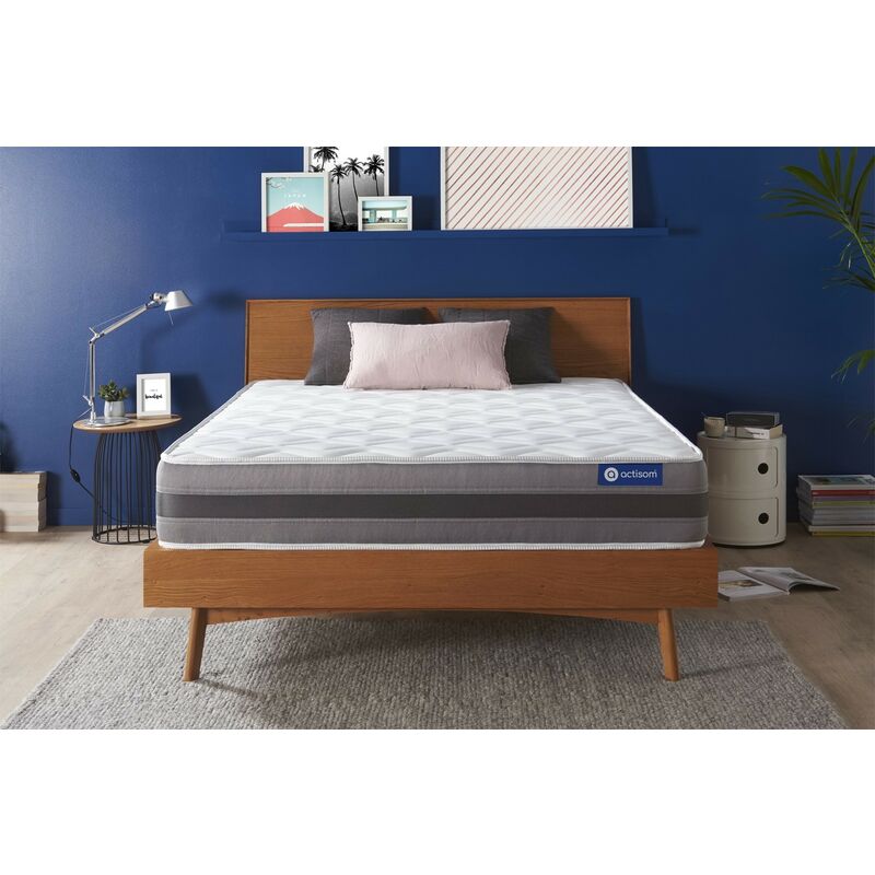 Colchón Actiflex relax 120x200cm, Grosor: 24 cm, Muelles ensacados y espuma viscoelástica, Moderadamente firme, 3 zonas de conf
Colchón Actiflex relax 120x200cm, Grosor: 24 cm, Muelles ensacados y espuma viscoelástica, Moderadamente firme, 3 zonas de conf