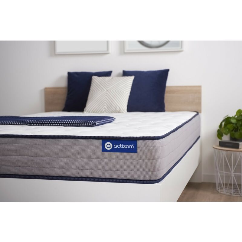 Colchón Actilatex form 90x190cm, Grosor: 22 cm, Látex y espuma viscoelástica, Firme, 5 zonas de confort
Colchón Actilatex form 90x190cm, Grosor: 22 cm, Látex y espuma viscoelástica, Firme, 5 zonas de confort