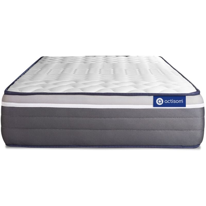 Colchón Actilatex plus 100x210cm, Grosor: 26 cm, Látex y espuma viscoelástica, Muy firme, 7 zonas de confort
Colchón Actilatex plus 100x210cm, Grosor: 26 cm, Látex y espuma viscoelástica, Muy firme, 7 zonas de confort