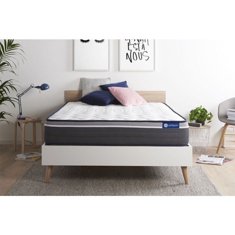 Colchón Actilatex plus 130x190cm, Grosor: 26 cm, Látex y espuma viscoelástica, Muy firme, 7 zonas de confort
Colchón Actilatex plus 130x190cm, Grosor: 26 cm, Látex y espuma viscoelástica, Muy firme, 7 zonas de confort