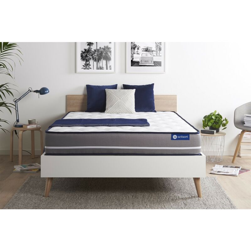 Colchón Actilatex pur 140x190cm, Grosor: 20 cm, Látex y espuma viscoelástica, Firme, 3 zonas de confort
Colchón Actilatex pur 140x190cm, Grosor: 20 cm, Látex y espuma viscoelástica, Firme, 3 zonas de confort