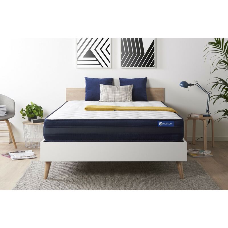 Colchón Actilatex tech 140x200cm, Grosor: 24 cm, Látex y espuma viscoelástica, Muy firme, 5 zonas de confort
Colchón Actilatex tech 140x200cm, Grosor: 24 cm, Látex y espuma viscoelástica, Muy firme, 5 zonas de confort