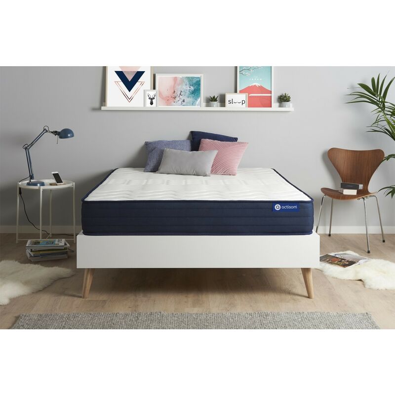 Colchón Actimemo life 150x195cm, Grosor: 22 cm, Espuma viscoelástica, Muy firme, 5 zonas de confort
Colchón Actimemo life 150x195cm, Grosor: 22 cm, Espuma viscoelástica, Muy firme, 5 zonas de confort