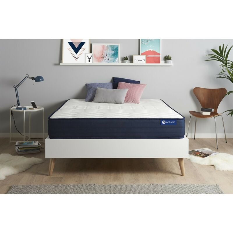 Colchón Actimemo life 160x210cm, Grosor: 22 cm, Espuma viscoelástica, Muy firme, 5 zonas de confort
Colchón Actimemo life 160x210cm, Grosor: 22 cm, Espuma viscoelástica, Muy firme, 5 zonas de confort