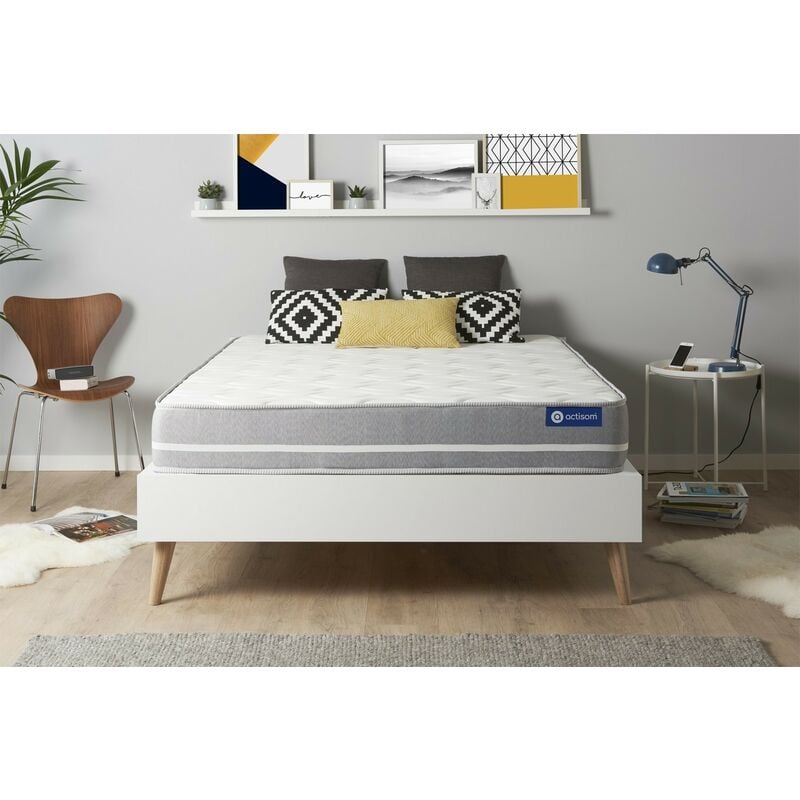 Colchón Actimemo touch 120x190cm, Grosor: 20 cm, Espuma viscoelástica, Equilibrado, 3 zonas de confort
Colchón Actimemo touch 120x190cm, Grosor: 20 cm, Espuma viscoelástica, Equilibrado, 3 zonas de confort