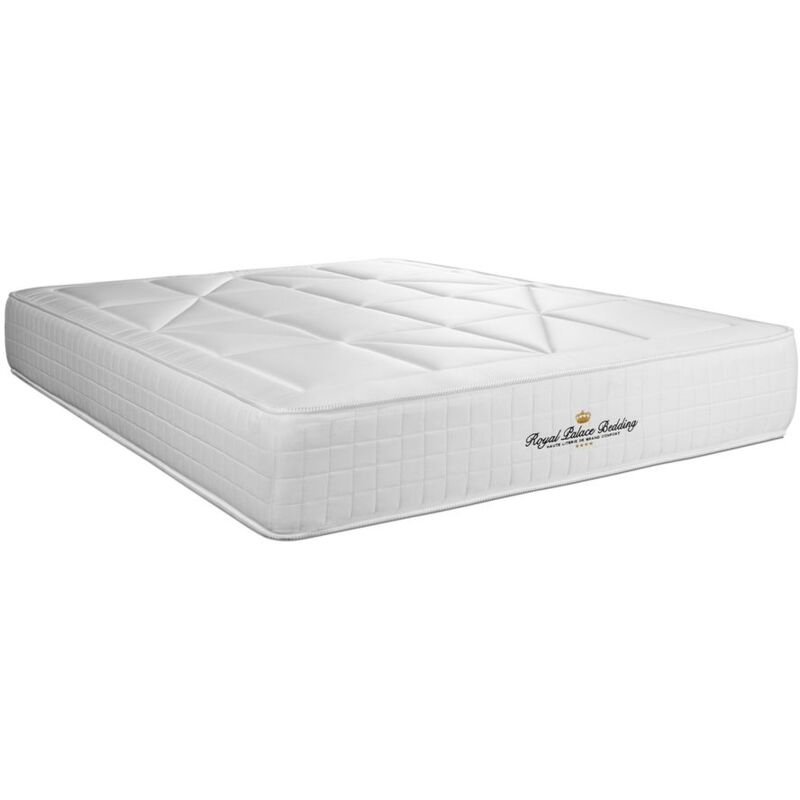 Royal Palace Bedding - Colchón Windsor 180 x 220 cm, Grosor: 26 cm, Espuma viscoelástica y muelles ensacados, Equilibrado, 5 zonas de confort
Royal Palace Bedding - Colchón Windsor 180 x 220 cm, Grosor: 26 cm, Espuma viscoelástica y muelles ensacados, Equilibrado, 5 zonas de confort