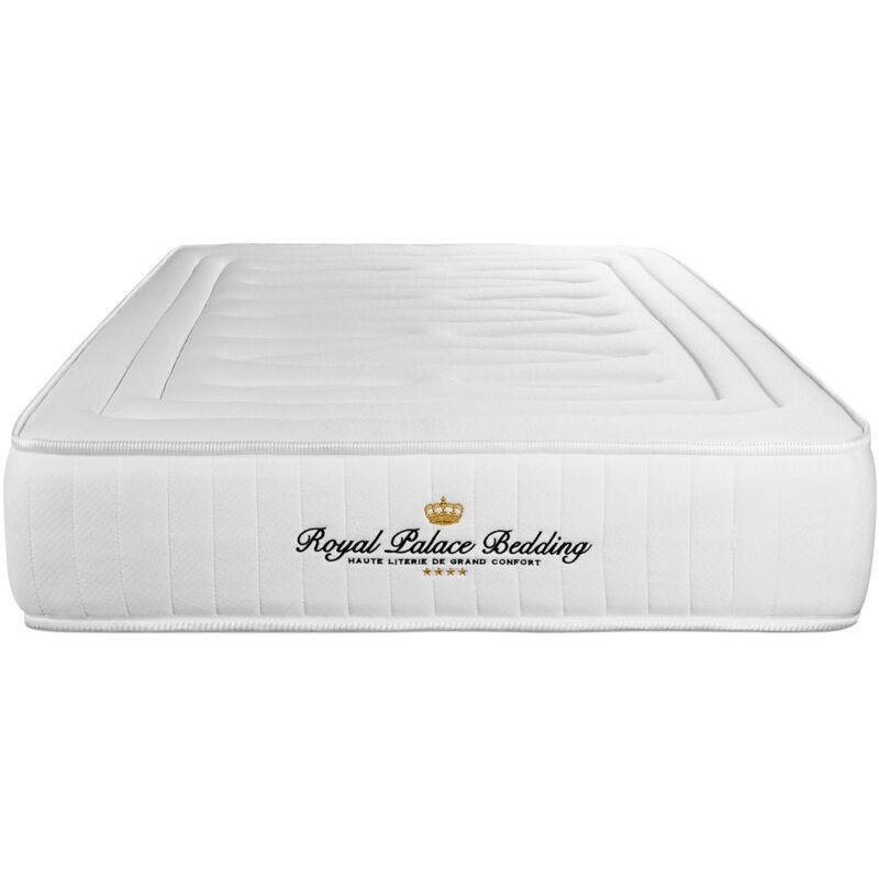 Royal Palace Bedding - Colchón LANCASTER 100x200cm, Grosor: 22 cm, Muelles ensacados y espuma viscoelástica, 3 zonas de confort
Royal Palace Bedding - Colchón LANCASTER 100x200cm, Grosor: 22 cm, Muelles ensacados y espuma viscoelástica, 3 zonas de confort