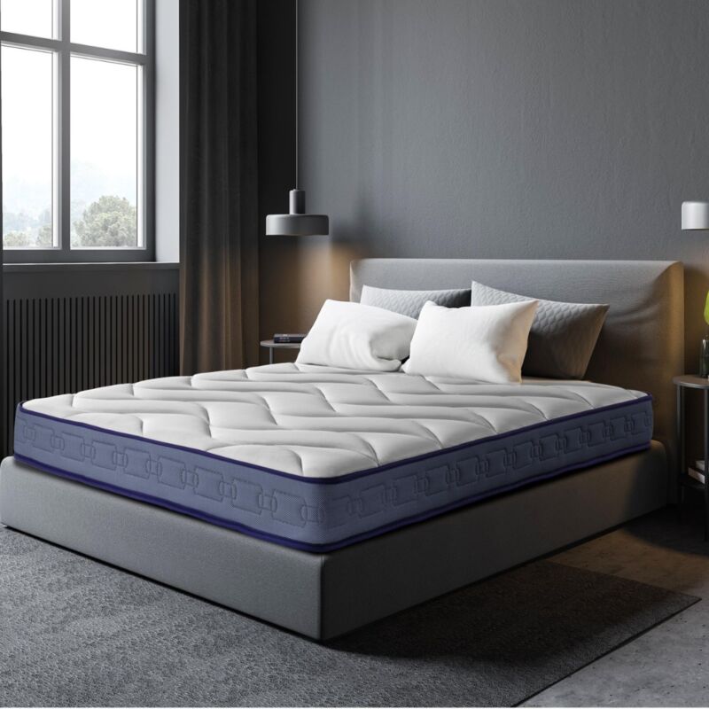 Colchón Latex Gel Plus 80X180 Efecto Relax 13 zonas de confort Altura 20 cm | Certificado Sanitized® y Oeko-Tex® - Blanco y Azul
Colchón Latex Gel Plus 80X180 Efecto Relax 13 zonas de confort Altura 20 cm | Certificado Sanitized® y Oeko-Tex® - Blanco y Azul