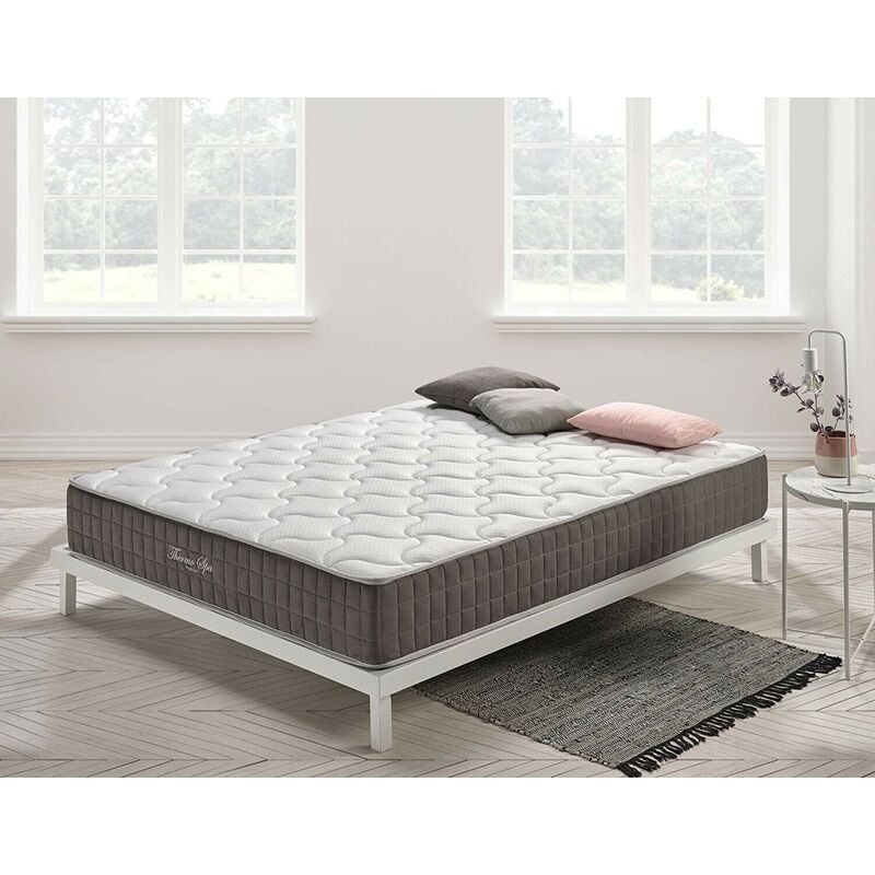 Colchón 135x190 cm Visco Thermo Spa - Grosor 26 cm - Muelles ensacados - Firmeza Media-Alta
Colchón 135x190 cm Visco Thermo Spa - Grosor 26 cm - Muelles ensacados - Firmeza Media-Alta