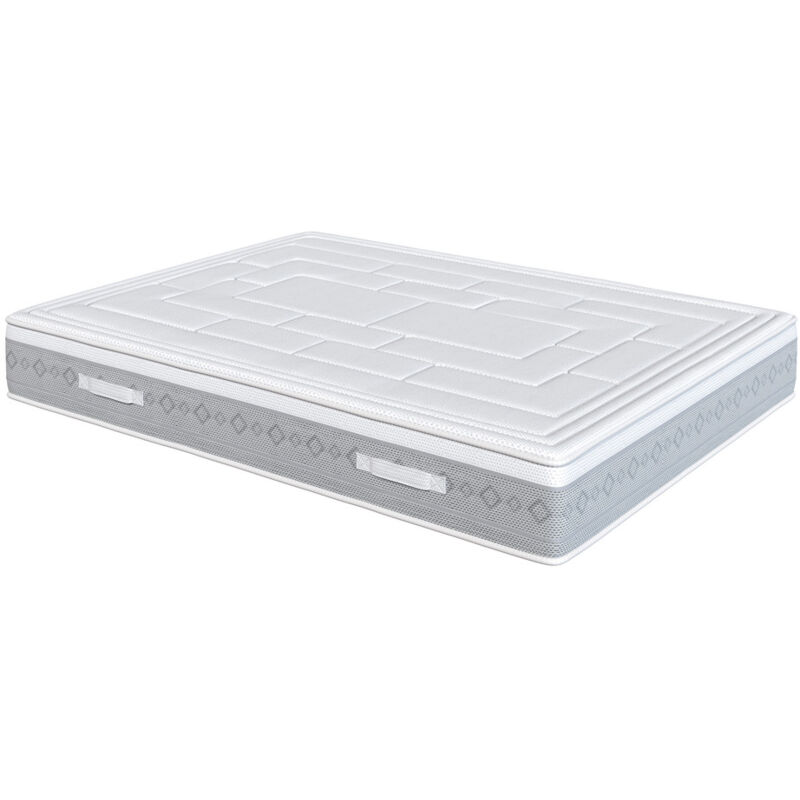 Colchón viscoelastico Modelo DIAMOND, 90 x 200 x 28cm - El Almacén del Colchon - Blanco y gris
Colchón viscoelastico Modelo DIAMOND, 90 x 200 x 28cm - El Almacén del Colchon - Blanco y gris