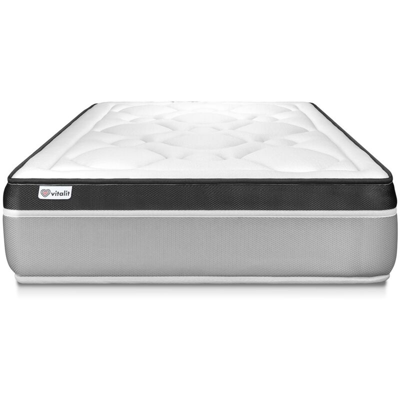 Colchón VITAL ERGO 70 x 200 cm, grosor : 26 cm, Muelles ensacados y espuma , 7 zonas de confort
Colchón VITAL ERGO 70 x 200 cm, grosor : 26 cm, Muelles ensacados y espuma , 7 zonas de confort