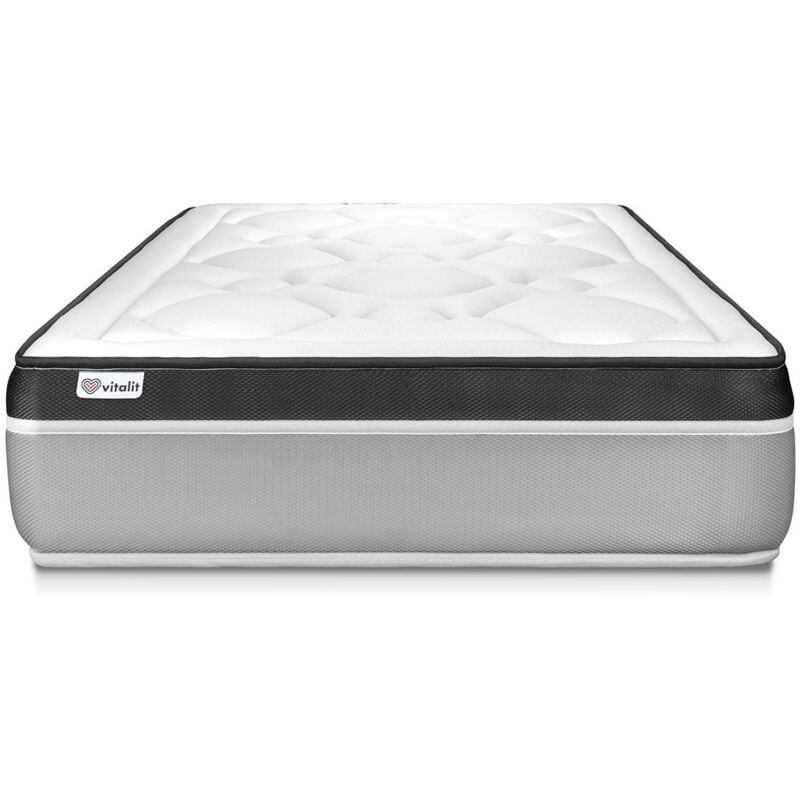 Colchón VITAL ERGO 90 x 180 cm, grosor : 26 cm, Muelles ensacados y espuma , 7 zonas de confort
Colchón VITAL ERGO 90 x 180 cm, grosor : 26 cm, Muelles ensacados y espuma , 7 zonas de confort