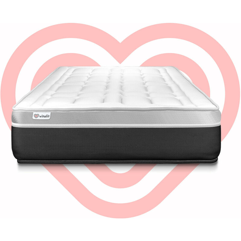 Colchón VITAL SOFT 90 x 190 cm, grosor : 26 cm, Espuma viscoelástica, 7 zonas de confort
Colchón VITAL SOFT 90 x 190 cm, grosor : 26 cm, Espuma viscoelástica, 7 zonas de confort