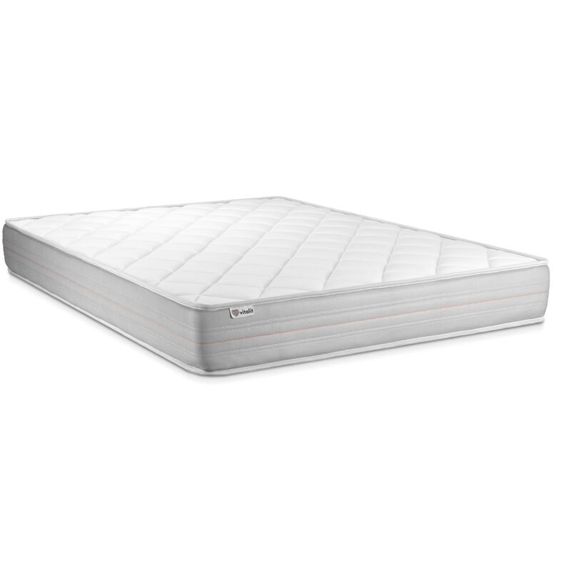 Colchón VITALMEMO 140 x 220 cm, grosor : 20 cm, Espuma viscoelástica, 3 zonas de confort
Colchón VITALMEMO 140 x 220 cm, grosor : 20 cm, Espuma viscoelástica, 3 zonas de confort