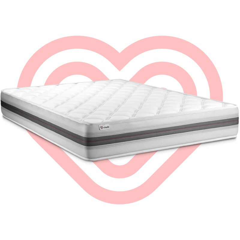 Colchón VITALMEMO BACK 200 x 200 cm, grosor : 25 cm, Espuma viscoelástica, 5 zonas de confort
Colchón VITALMEMO BACK 200 x 200 cm, grosor : 25 cm, Espuma viscoelástica, 5 zonas de confort