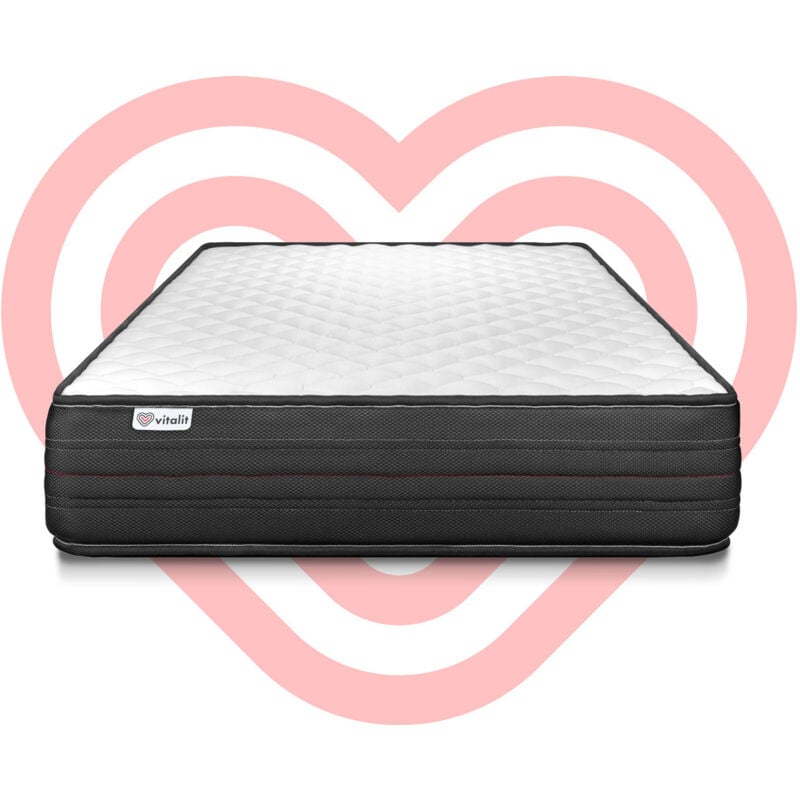 Colchón VITALPOWER 90 x 200 cm, grosor : 20 cm, Espuma viscoelástica, 5 zonas de confort
Colchón VITALPOWER 90 x 200 cm, grosor : 20 cm, Espuma viscoelástica, 5 zonas de confort