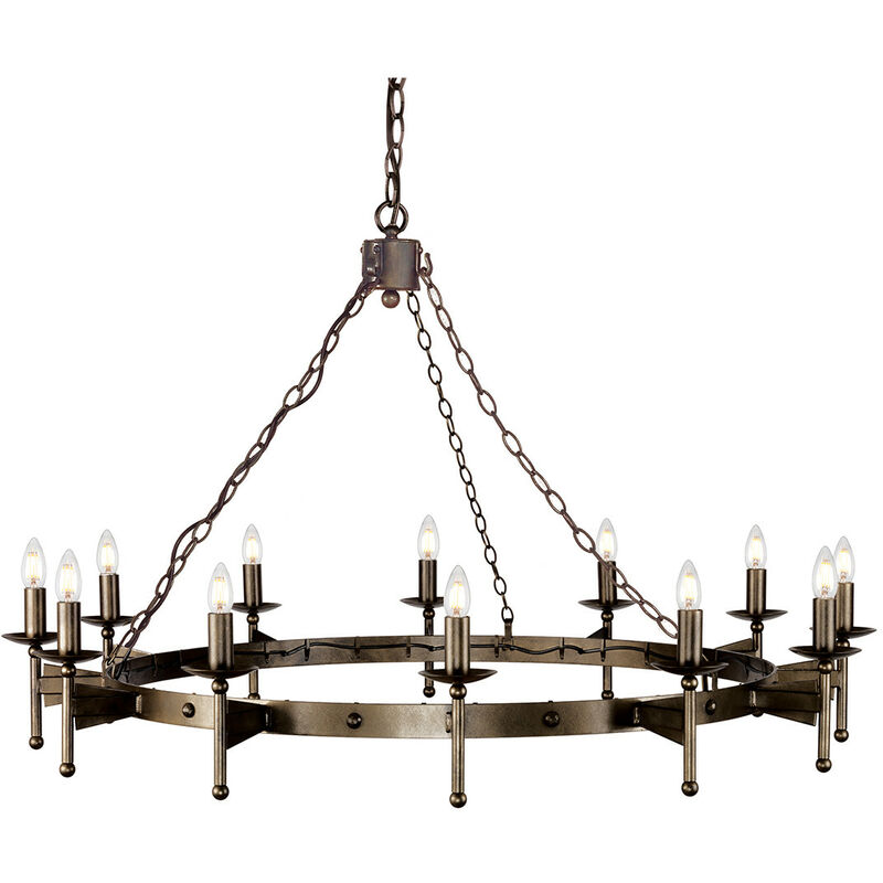 Elstead - Cromwell - Araña de 12 luces
Elstead - Cromwell - Araña de 12 luces