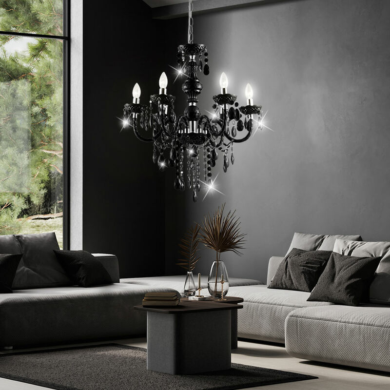 Candelabro Lámpara colgante de techo Sala de estar Comedor Candelabro colgante de cristal en un juego que incluye bombillas LED
Candelabro Lámpara colgante de techo Sala de estar Comedor Candelabro colgante de cristal en un juego que incluye bombillas LED