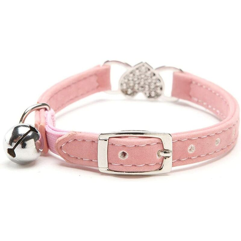 Collar de gato con dije en forma de corazón y joyas de cristal Collar de gato de Crystal Pet Products Collar de diamante rosa
Collar de gato con dije en forma de corazón y joyas de cristal Collar de gato de Crystal Pet Products Collar de diamante rosa