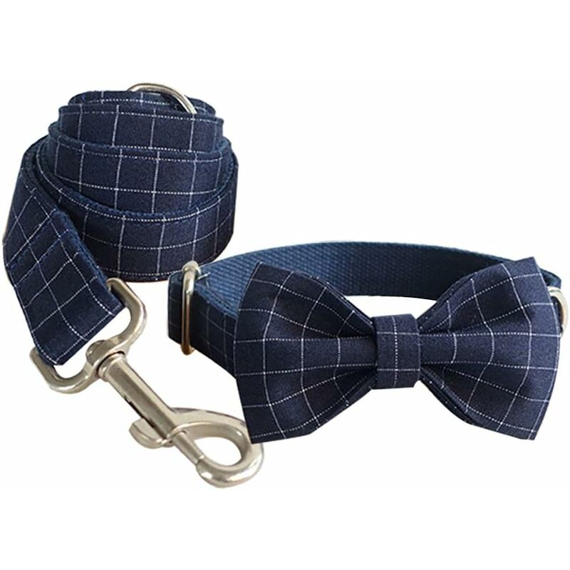 Collar de perro gato a cuadros azul con pajarita - Collar de pajarita Corbatas de perro para mascotas Corbatas ajustables para fiesta, boda M
Collar de perro gato a cuadros azul con pajarita - Collar de pajarita Corbatas de perro para mascotas Corbatas ajustables para fiesta, boda M