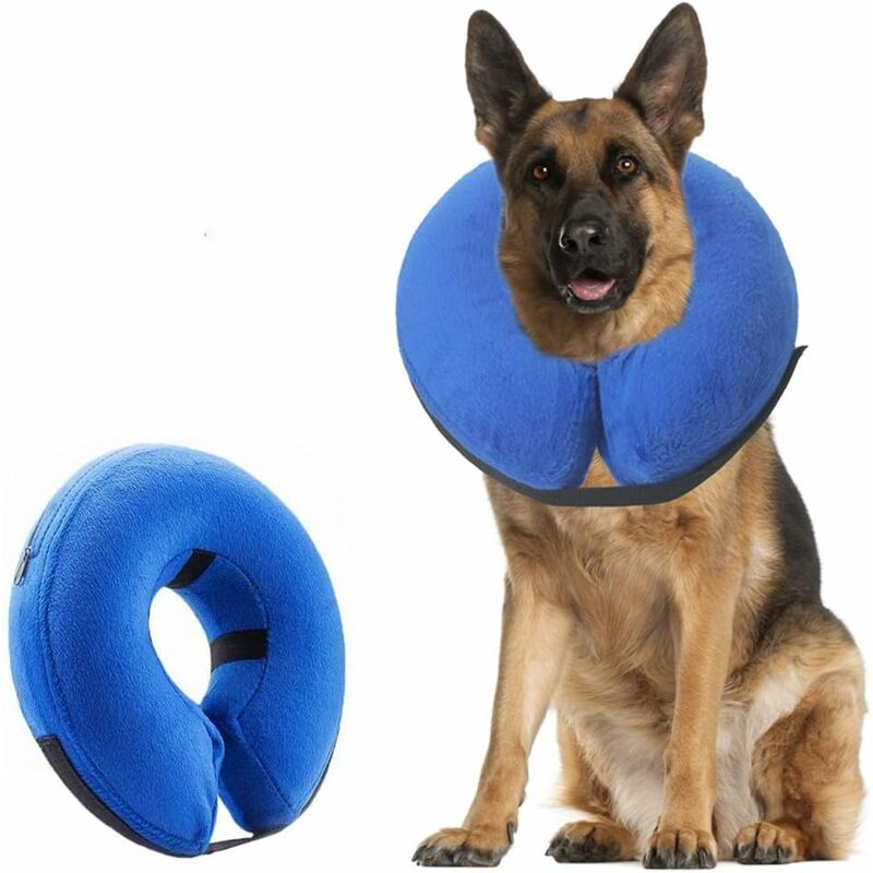 Collar para perro Collar inflable para perro Collar protector Collar ajustable para mascotas Cómodo collar protector con Velcro XL
Collar para perro Collar inflable para perro Collar protector Collar ajustable para mascotas Cómodo collar protector con Velcro XL