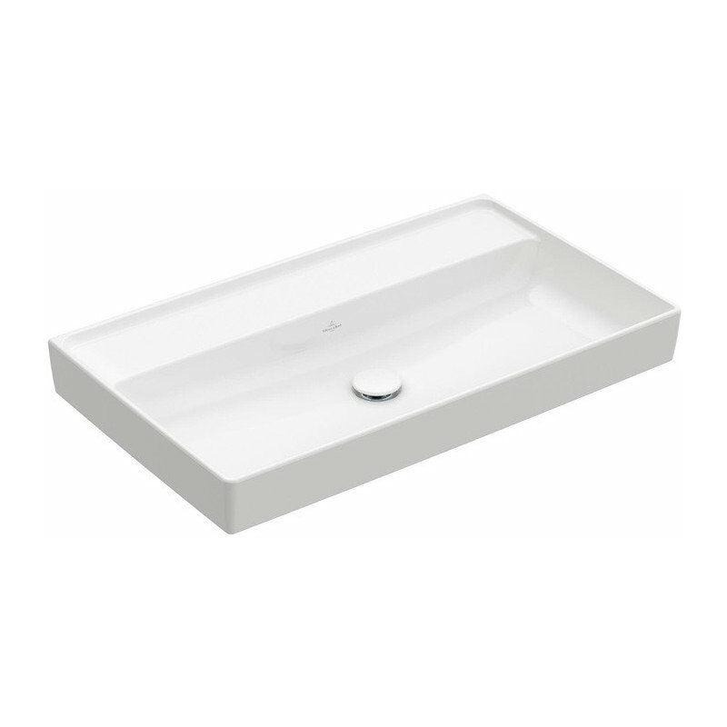 Villeroy&boch - Collaro, Encimeras de lavabo, 800 x 470 mm, Rectangular, Diseño registrado, para grifo de pared, sin orificio para grifería, sin
Villeroy&boch - Collaro, Encimeras de lavabo, 800 x 470 mm, Rectangular, Diseño registrado, para grifo de pared, sin orificio para grifería, sin