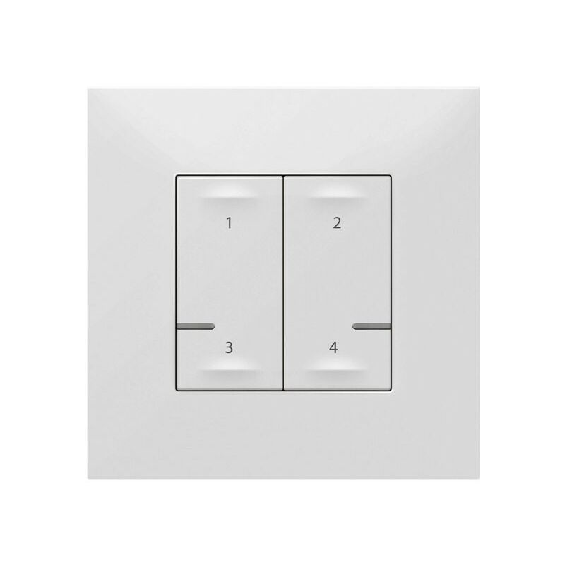 Comando de 4 escenarios inalambrico 741802 serie Valena Next with Netatmo color Blanco - Legrand
Comando de 4 escenarios inalambrico 741802 serie Valena Next with Netatmo color Blanco - Legrand