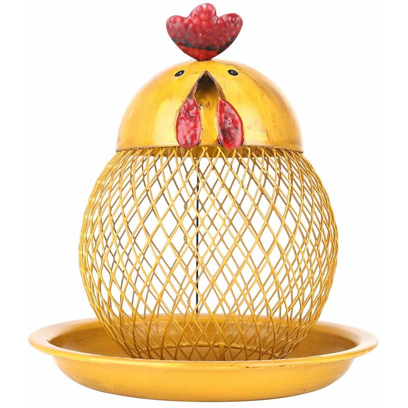 Comedero para pajaros en forma de gallo Tooarts, moderno colgante artesanal de hierro hecho a mano,Amarillo
Comedero para pajaros en forma de gallo Tooarts, moderno colgante artesanal de hierro hecho a mano,Amarillo
