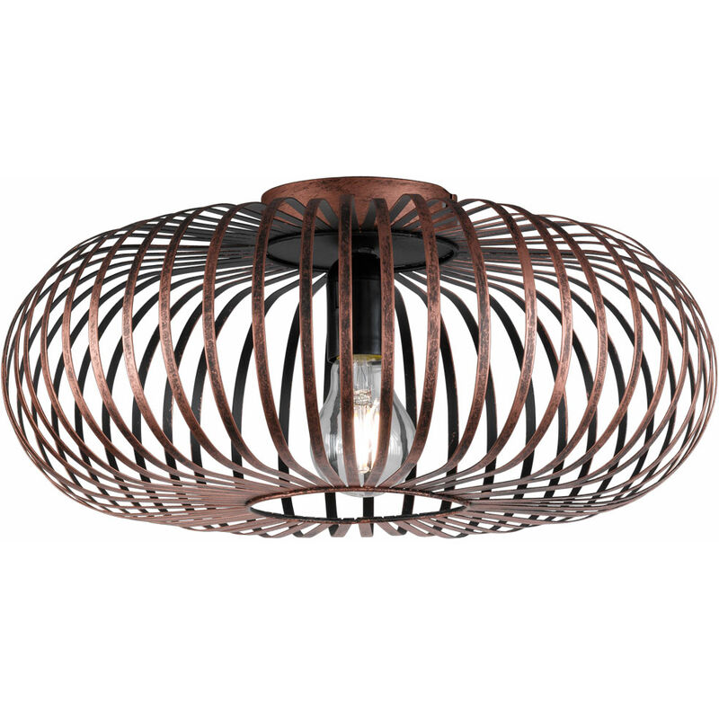 Lámpara de techo para comedor con marco de jaula redonda de color cobre en un juego que incluye bombillas LED
Lámpara de techo para comedor con marco de jaula redonda de color cobre en un juego que incluye bombillas LED