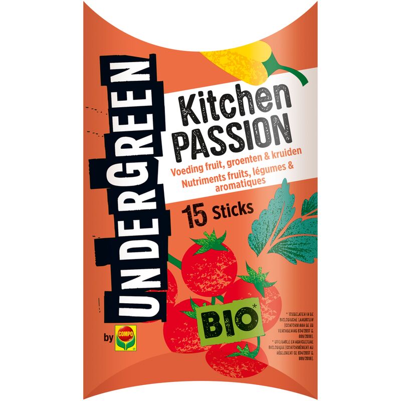 fertilizante orgánico se pega frutas, verduras y hierbas aromáticas Undergreen cocina Passion 15 PC - Compo
fertilizante orgánico se pega frutas, verduras y hierbas aromáticas Undergreen cocina Passion 15 PC - Compo