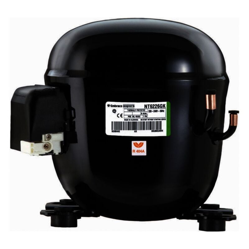 Compresor Embraco Nb/Emt6144Gk 1/5 R404A R507A R452A 220v Alta Temperatura 3,97 cm3
Compresor Embraco Nb/Emt6144Gk 1/5 R404A R507A R452A 220v Alta Temperatura 3,97 cm3