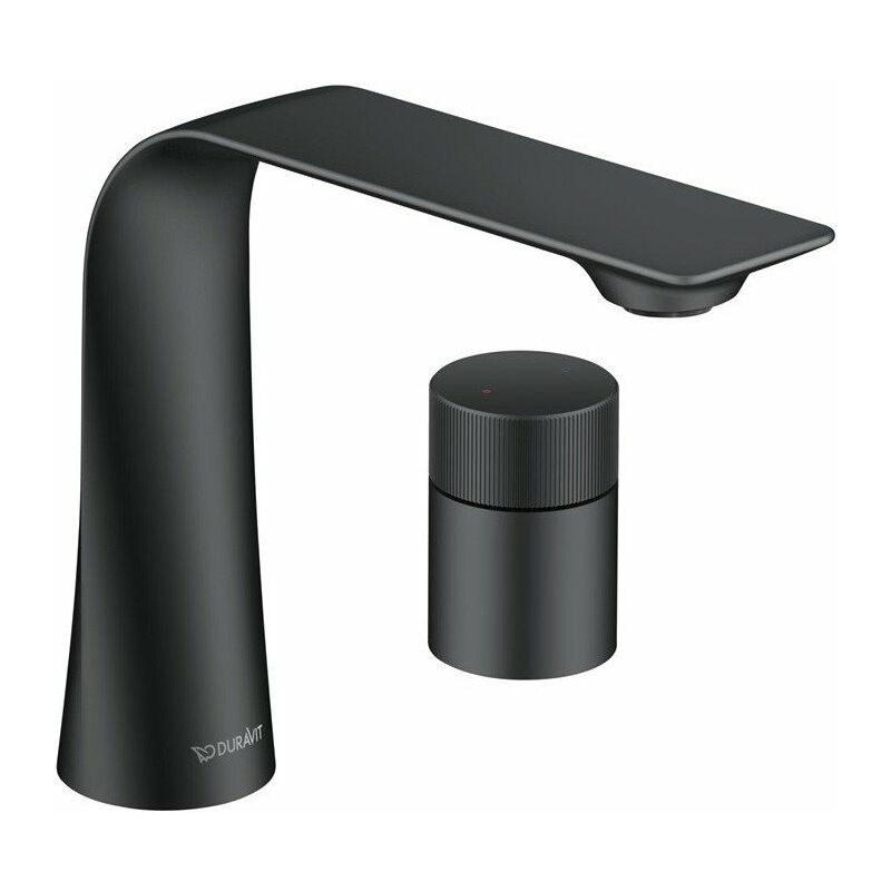 con tirador para lavabo de 2 orificios s M con mando rojo. negro mate DU D.1
con tirador para lavabo de 2 orificios s M con mando rojo. negro mate DU D.1