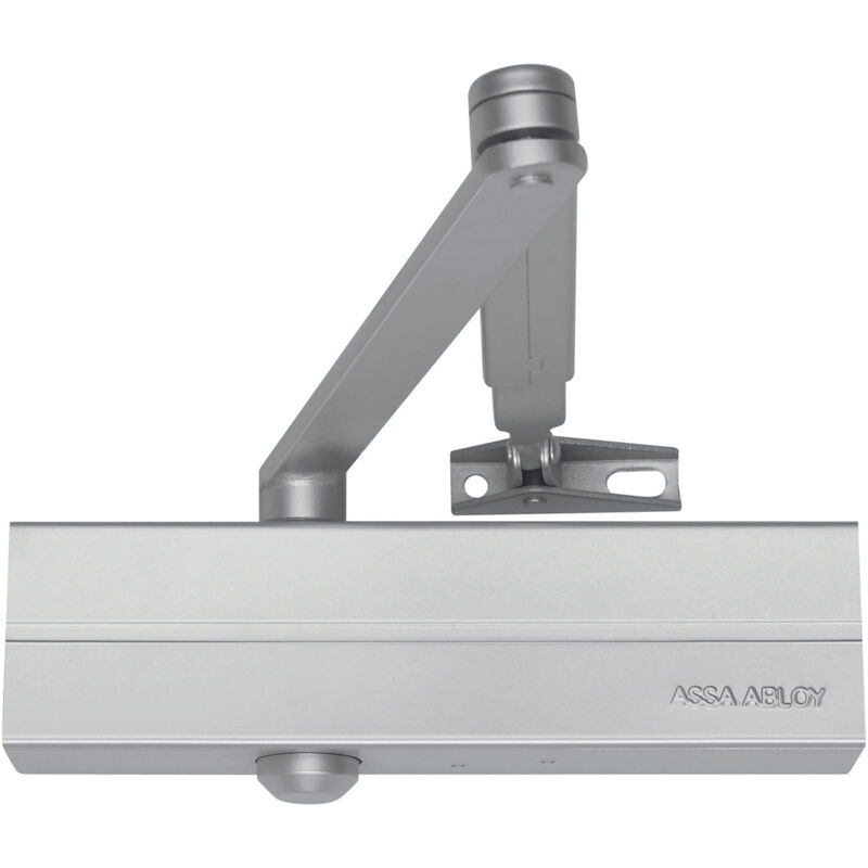 Conjunto Cierrapuertas Assa Abloy Dc140 (CT2500) Sin Reten.Plata - Plata 
Conjunto Cierrapuertas Assa Abloy Dc140 (CT2500) Sin Reten.Plata - Plata