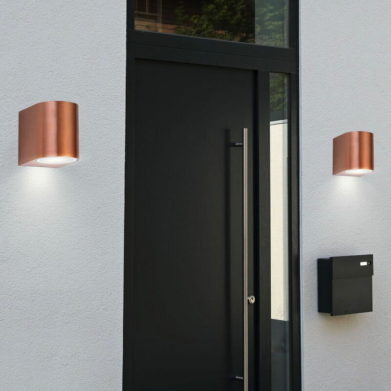 Juego de 2 focos de pared para exteriores, iluminación hacia abajo de aluminio, lámparas de cobre, punto de luces para porche, fachada
Juego de 2 focos de pared para exteriores, iluminación hacia abajo de aluminio, lámparas de cobre, punto de luces para porche, fachada