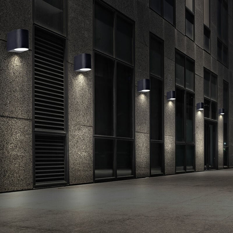 6x LED apliques de pared para exteriores luces de vidrio para veranda ALU focos de jardín negro
6x LED apliques de pared para exteriores luces de vidrio para veranda ALU focos de jardín negro