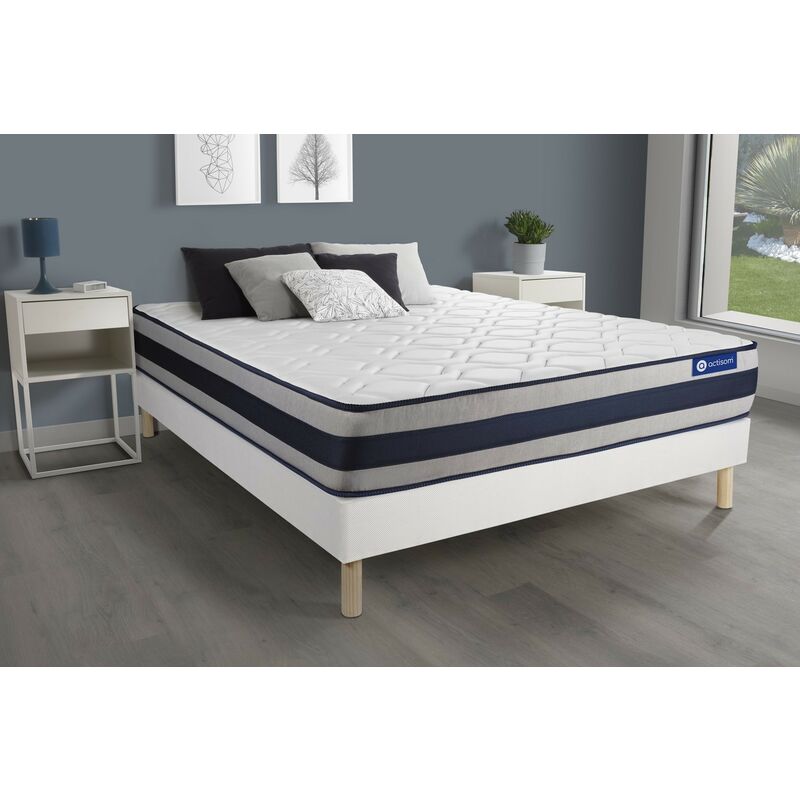 Pack colchón Actiflex ergo 180x200cm + Somier multiláminas, Muelles ensacados y espuma viscoelástica, 3 zonas de confort
Pack colchón Actiflex ergo 180x200cm + Somier multiláminas, Muelles ensacados y espuma viscoelástica, 3 zonas de confort