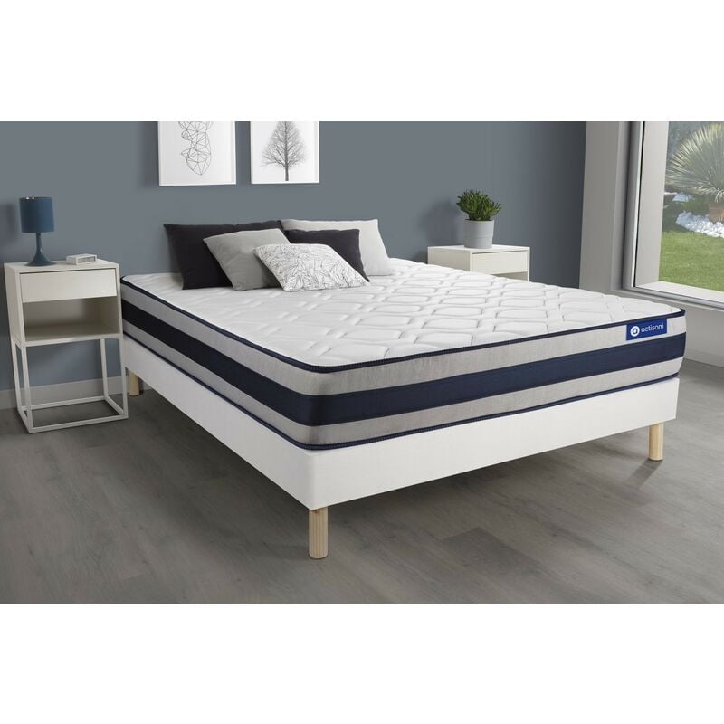 Pack colchón Actiflex ergo 200x200cm + Somier multiláminas, Muelles ensacados y espuma viscoelástica, 3 zonas de confort
Pack colchón Actiflex ergo 200x200cm + Somier multiláminas, Muelles ensacados y espuma viscoelástica, 3 zonas de confort