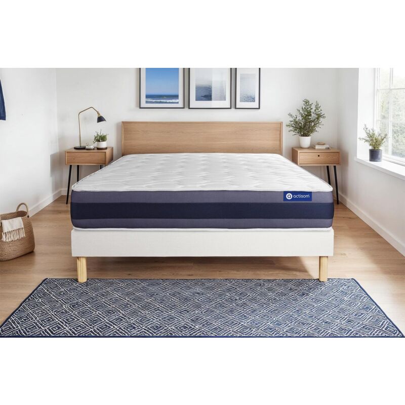 Pack colchón Actiflex morpho 120x220cm + Somier multiláminas, Muelles ensacados y espuma viscoelástica, 3 zonas de confort
Pack colchón Actiflex morpho 120x220cm + Somier multiláminas, Muelles ensacados y espuma viscoelástica, 3 zonas de confort