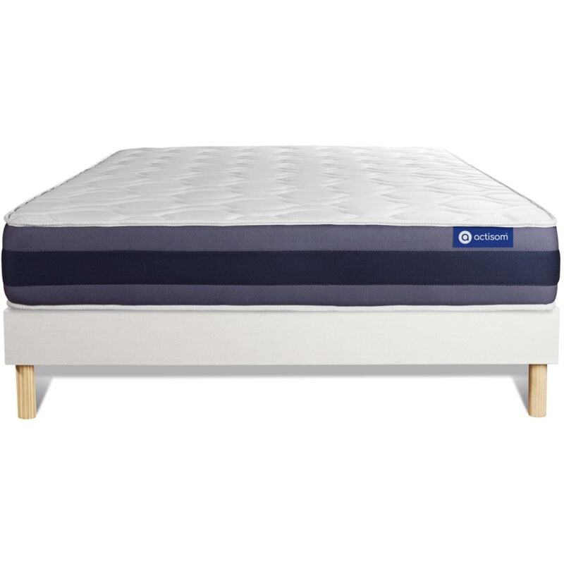 Pack colchón Actiflex morpho 160x195cm + Somier multiláminas, Muelles ensacados y espuma viscoelástica, 3 zonas de confort
Pack colchón Actiflex morpho 160x195cm + Somier multiláminas, Muelles ensacados y espuma viscoelástica, 3 zonas de confort