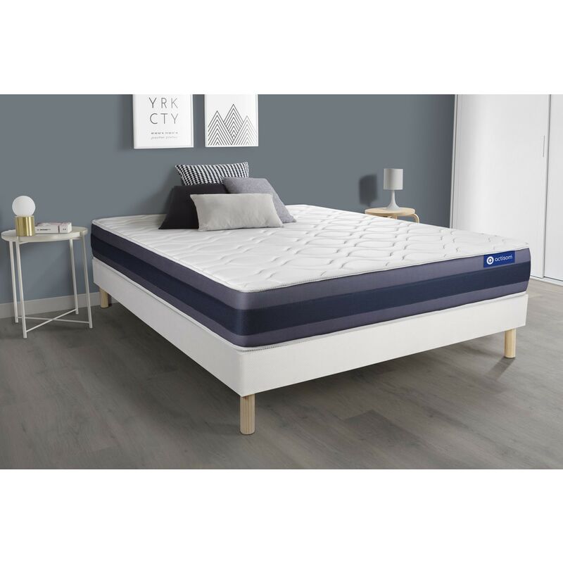 Pack colchón Actiflex morpho 200x200cm + Somier multiláminas, Muelles ensacados y espuma viscoelástica, 3 zonas de confort
Pack colchón Actiflex morpho 200x200cm + Somier multiláminas, Muelles ensacados y espuma viscoelástica, 3 zonas de confort
