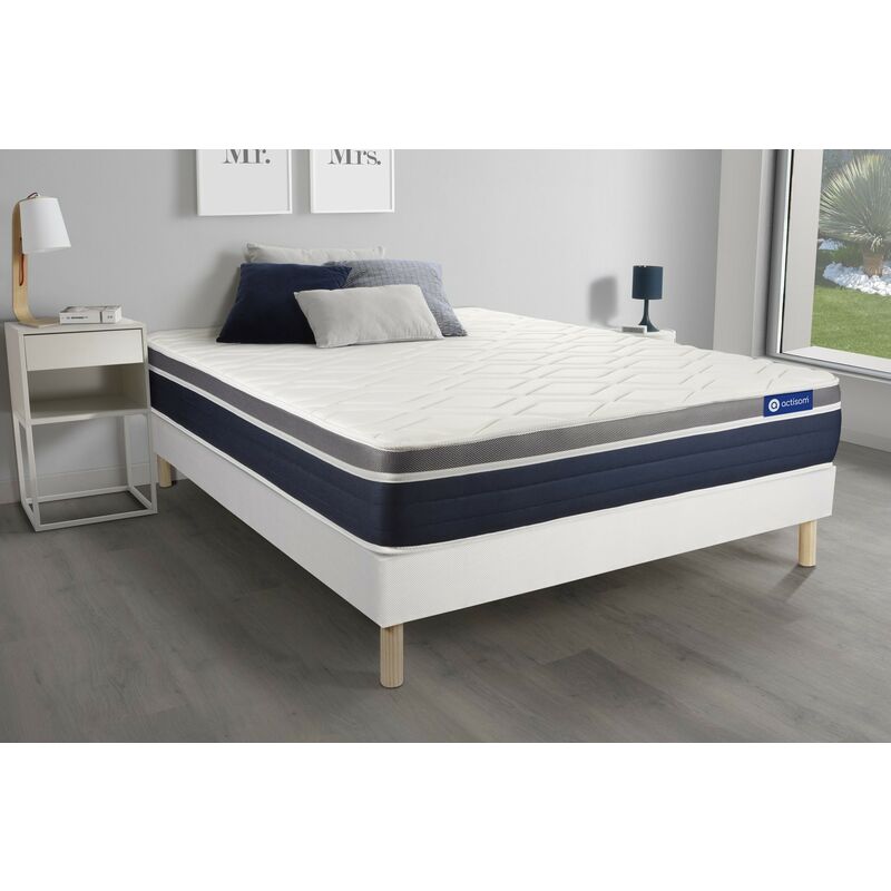 Pack colchón Actilatex confort 140x190cm + Somier multiláminas, Látex y espuma viscoelástica, 7 zonas de confort
Pack colchón Actilatex confort 140x190cm + Somier multiláminas, Látex y espuma viscoelástica, 7 zonas de confort