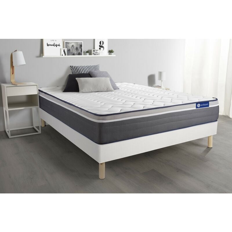 Pack colchón Actilatex plus 140x190cm + Somier multiláminas, Látex y espuma viscoelástica, 7 zonas de confort
Pack colchón Actilatex plus 140x190cm + Somier multiláminas, Látex y espuma viscoelástica, 7 zonas de confort