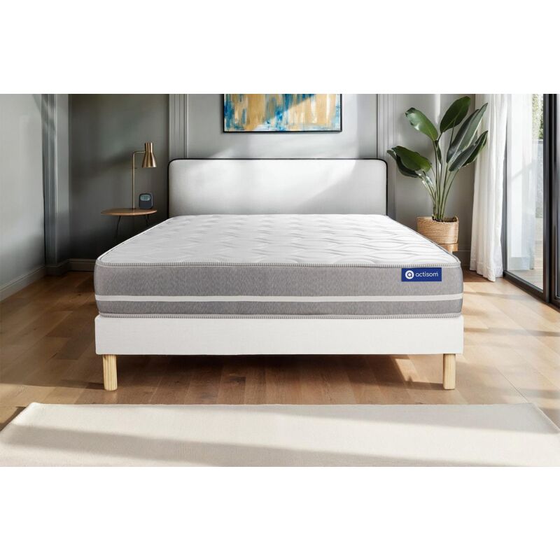 Pack colchón Actimemo touch 120x195cm + Somier multiláminas, espuma viscoelástica, 3 zonas de confort
Pack colchón Actimemo touch 120x195cm + Somier multiláminas, espuma viscoelástica, 3 zonas de confort