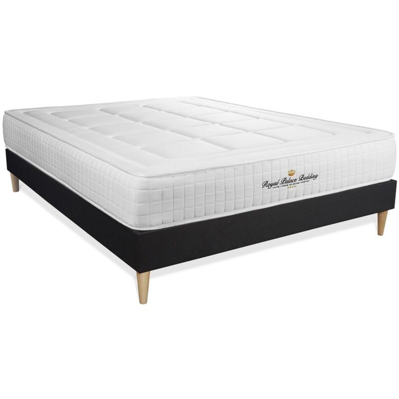 Royal Palace Bedding - Pack colchón Balmoral 180x220cm + Somier multiláminas, espuma viscoelástica, 3 zonas de confort
Royal Palace Bedding - Pack colchón Balmoral 180x220cm + Somier multiláminas, espuma viscoelástica, 3 zonas de confort